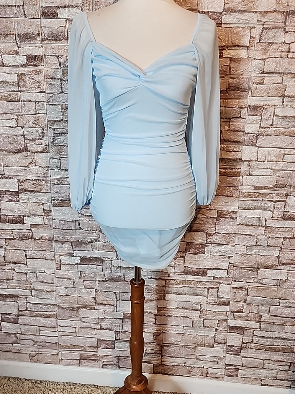 B.Darlin Elegant Light Blue Dress